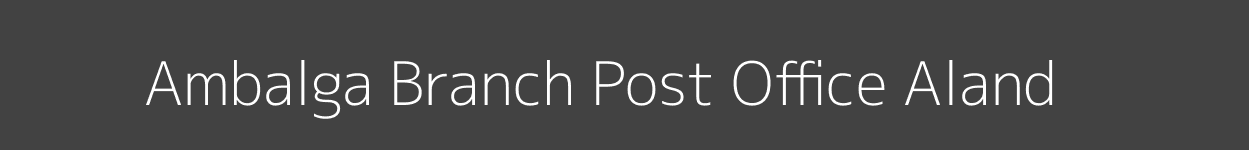 Ambalga Post Office Aland Pincode 585316