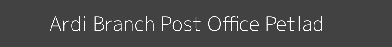 Ardi Post Office Petlad Pincode 388450