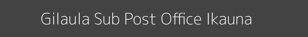 Gilaula Post Office Ikauna Pincode 271835