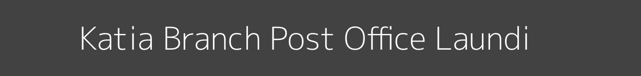 Katia Post Office Laundi Pincode 471525