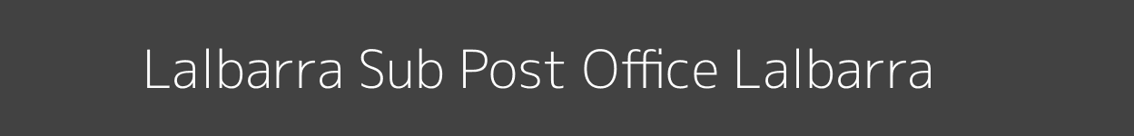 Lalbarra Post Office Lalbarra Pincode 481441