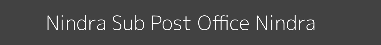 Nindra Post Office Nindra Pincode 517591