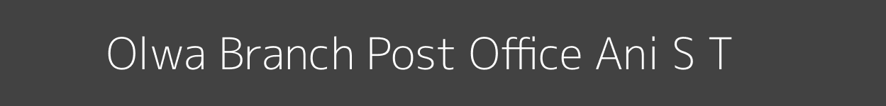 Olwa Post Office Ani (S. T) Pincode 172025