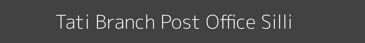 Tati Post Office Silli Pincode 835102