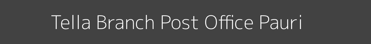 Tella Post Office Pauri Pincode 246123