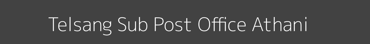 Telsang Post Office Athani Pincode 591265