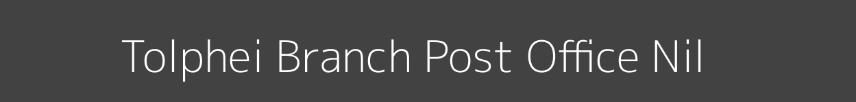 Tolphei Post Office Nil Pincode 795128