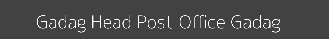 Gadag Post Office Gadag