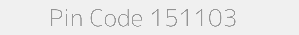 Pin Code 151103 Zip Code