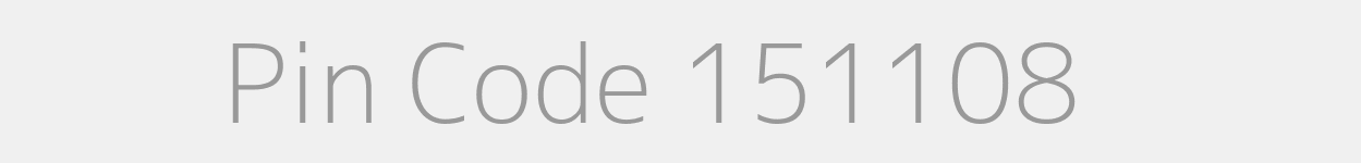 Pin Code 151108 Zip Code