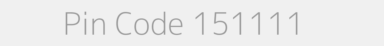 Pin Code 151111 Zip Code