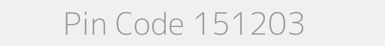 Pin Code 151203 Zip Code