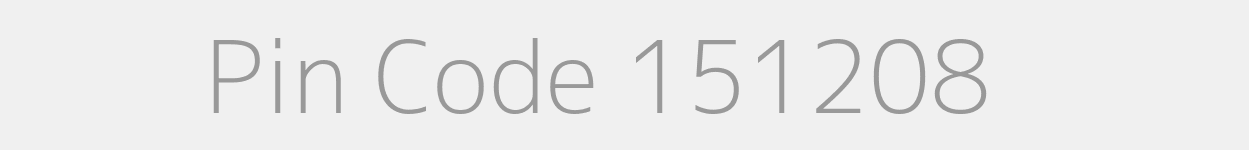 Pin Code 151208 Zip Code