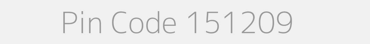 Pin Code 151209 Zip Code