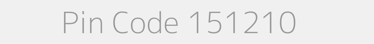 Pin Code 151210 Zip Code