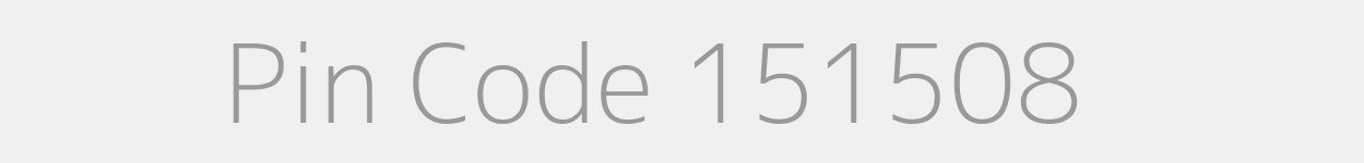 Pin Code 151508 Zip Code