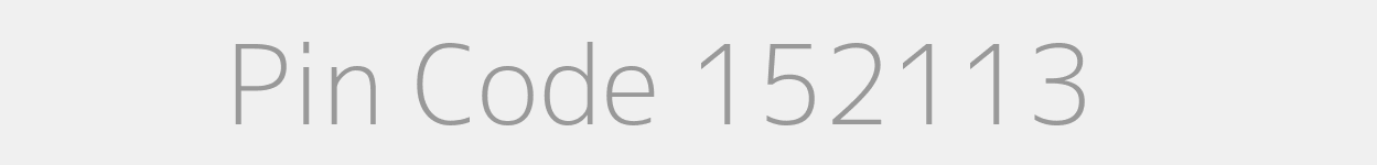 Pin Code 152113 Zip Code