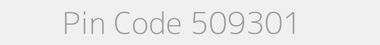 Pin Code 509301 Zip Code