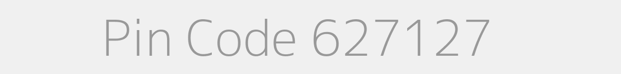 Pin Code 627127 Zip Code