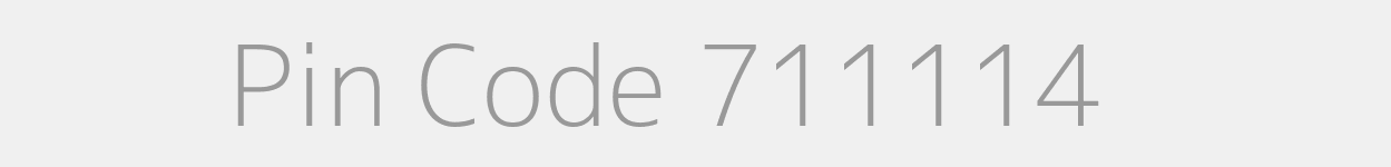 Pin Code 711114 Zip Code