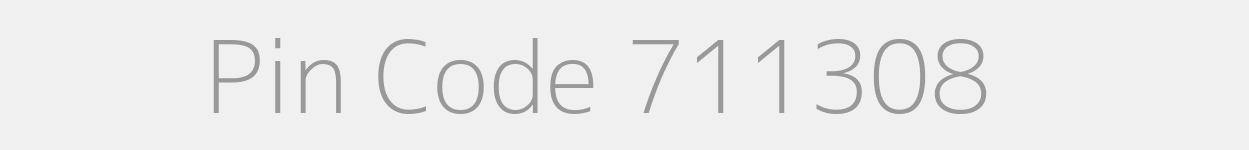 Pin Code 711308 Zip Code