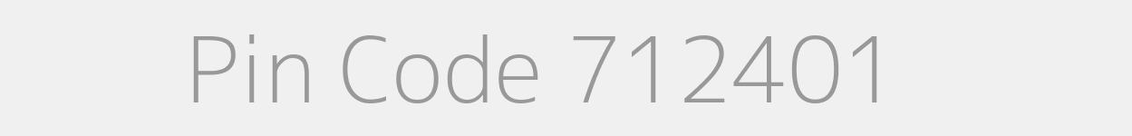 Pin Code 712401 Zip Code
