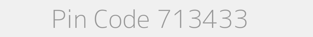 Pin Code 713433 Zip Code