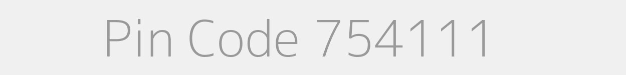 Pin Code 754111 Zip Code