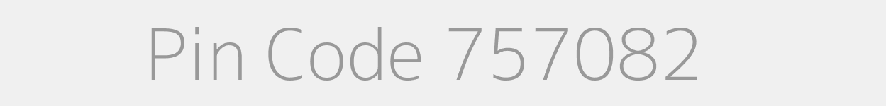 Pin Code 757082 Zip Code