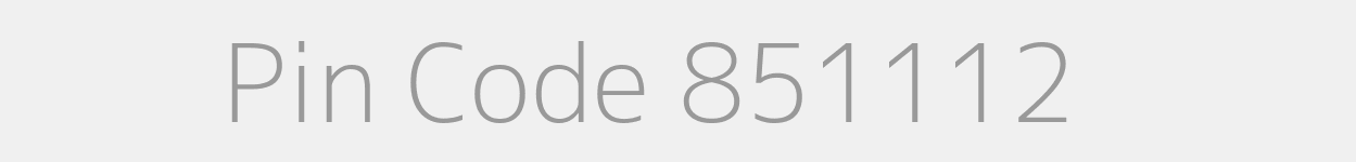 Pin Code 851112 Zip Code