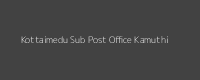 Kottaimedu Kamuthi Pin Code 623604