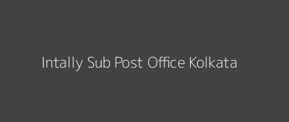 Intally Post Office Kolkata Pin Code 700014