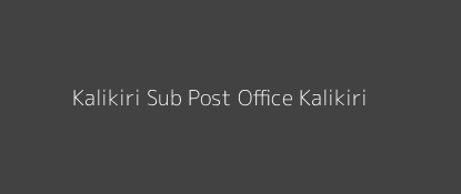 Kalikiri Post Office Kalikiri Pin Code 517234