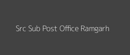 Src Post Office Ramgarh Pin Code 829131