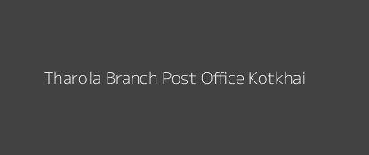 Tharola Post Office Kotkhai Pin Code 171202